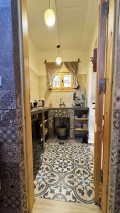 Blue Lotus Water-Lavender Portrait Kitchenette II