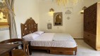 Blue Lotus Water-Lavender View Double Bed