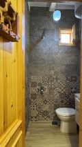 Blue Lotus Water-Lavender Portrait Toilet I