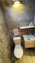 Blue Lotus Water-Lavender Portrait Toilet II